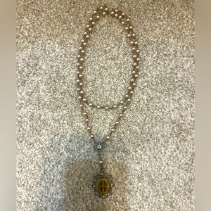 VSA Long Rosary style necklace